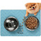 Keep Calm & Do Yoga Dog Food Mat - Small
