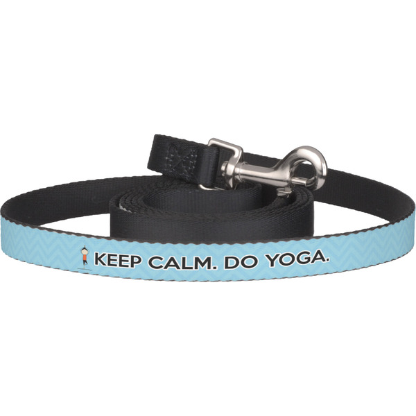 Custom Keep Calm & Do Yoga Dog Leash
