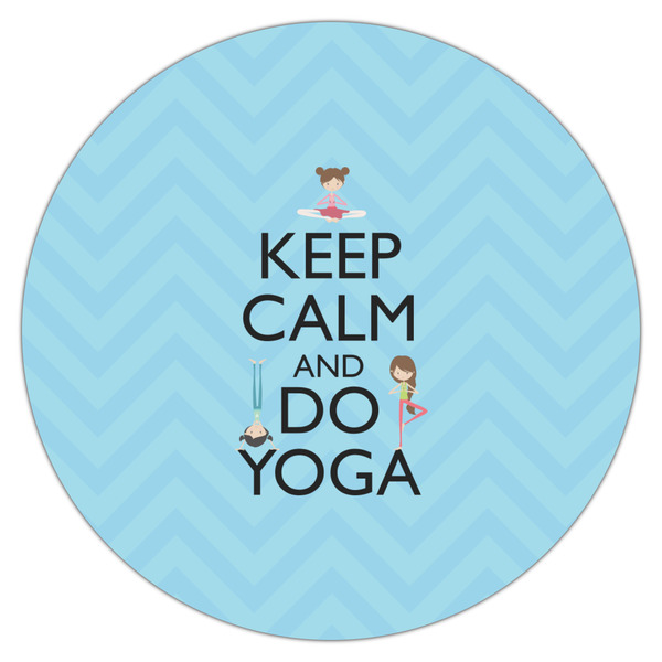 Keep Calm & Do Yoga Drink Topper - Large - Single