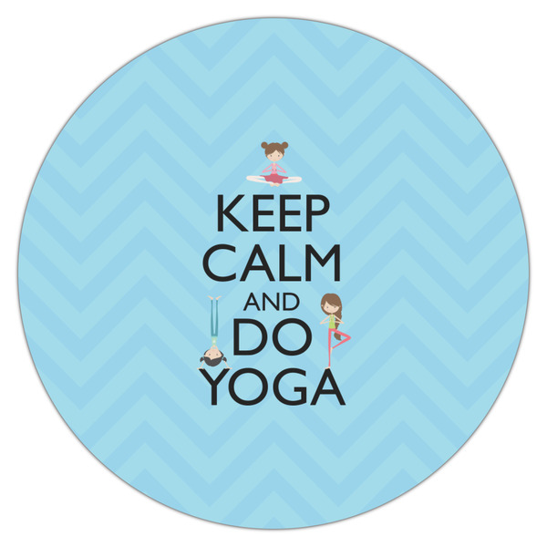 Keep Calm & Do Yoga Drink Topper - XSmall - Single