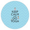 Keep Calm & Do Yoga Drink Topper - XSmall - Single