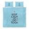 Keep Calm & Do Yoga Duvet Cover Set - King - Alt Approval
