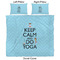 Keep Calm & Do Yoga Duvet Cover Set - King - Approval