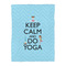 Keep Calm & Do Yoga Duvet Cover - Twin - Front