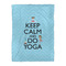 Keep Calm & Do Yoga Duvet Cover - Twin XL - Front