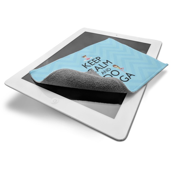 Keep Calm & Do Yoga Electronic Screen Wipe - iPad