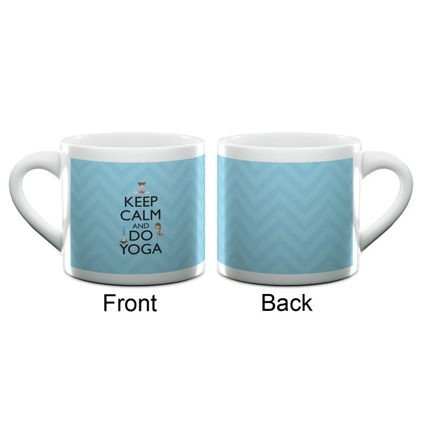 Keep Calm & Do Yoga Espresso Cup - 6oz (Double Shot) (APPROVAL)