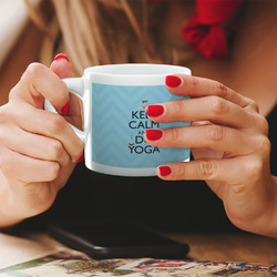 Keep Calm & Do Yoga Double Shot Espresso Cup - Single