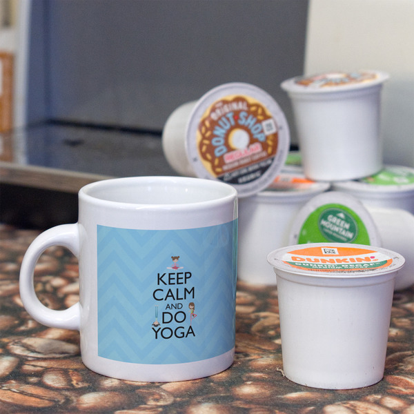 Keep Calm & Do Yoga Espresso Cup - Single Lifestyle