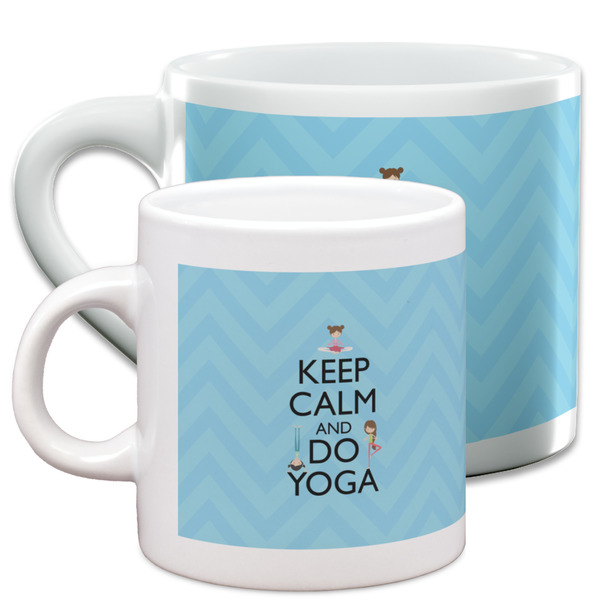 Keep Calm & Do Yoga Espresso Mugs - Main Parent