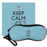 Keep Calm & Do Yoga Eyeglass Case & Cloth