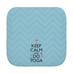 Keep Calm & Do Yoga Face Towel
