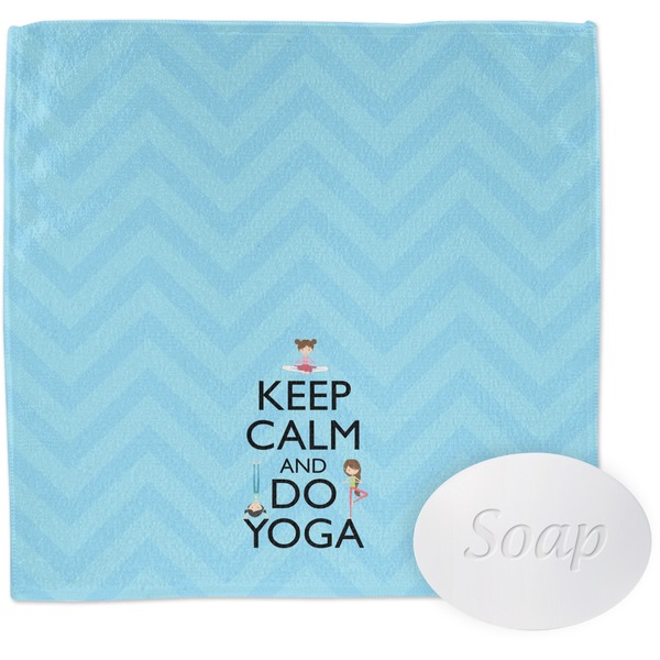 Custom Keep Calm & Do Yoga Washcloth