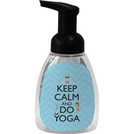 Keep Calm & Do Yoga Foam Soap Bottle - Black