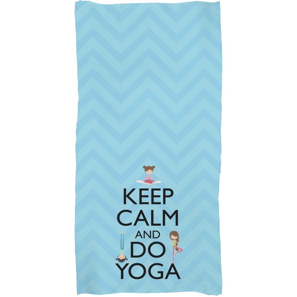 Keep Calm & Do Yoga Full Sized Bath Towel - Apvl