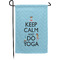 Keep Calm & Do Yoga Garden Flag & Garden Pole