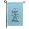 Keep Calm & Do Yoga Garden Flag