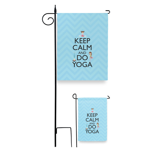 Keep Calm & Do Yoga Garden Flag - PARENT/MAIN