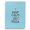 Keep Calm & Do Yoga Garden Flags - Large - Single Sided - FRONT