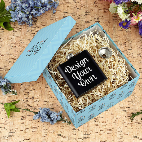 Keep Calm & Do Yoga Gift Boxes with Lid - Canvas Wrapped - Large - In Context