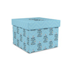 Keep Calm & Do Yoga Gift Box with Lid - Canvas Wrapped - Small
