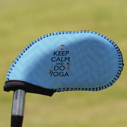 Keep Calm & Do Yoga Golf Club Iron Cover