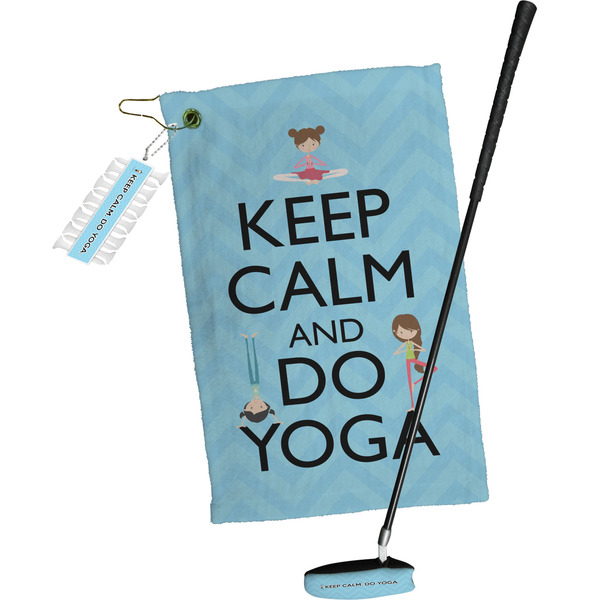 Keep Calm & Do Yoga Golf Gift Kit (Full Print)