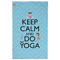 Keep Calm & Do Yoga Golf Towel - Poly-Cotton Blend - Large