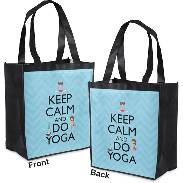Keep Calm & Do Yoga Grocery Bag - Apvl
