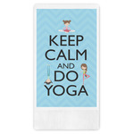 Keep Calm & Do Yoga Guest Paper Towels - Full Color