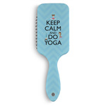 Keep Calm & Do Yoga Hair Brushes