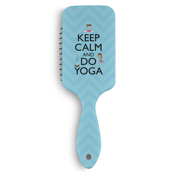 Custom Keep Calm & Do Yoga Hair Brushes