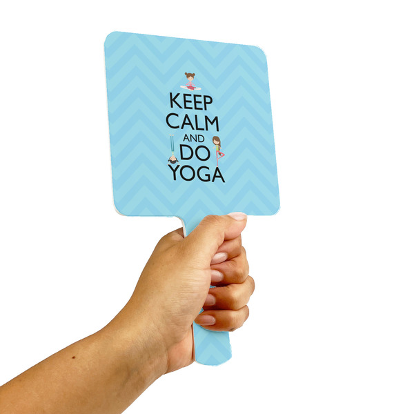 Keep Calm & Do Yoga Hand Mirrors - Alt View