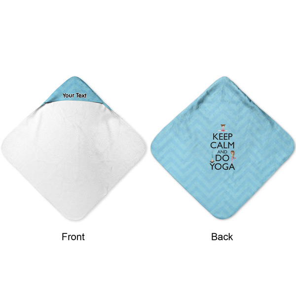 Keep Calm & Do Yoga Hooded Baby Towel- Approval