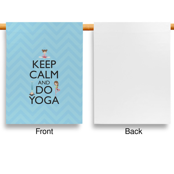 Keep Calm & Do Yoga House Flags - Single Sided - APPROVAL