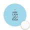 Keep Calm & Do Yoga Icing Circle - Small - Front