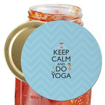 Keep Calm & Do Yoga Jar Opener