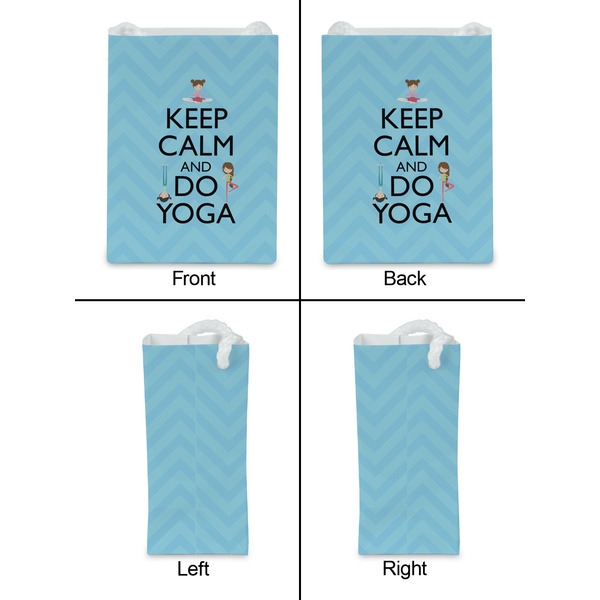 Keep Calm & Do Yoga Jewelry Gift Bag - Gloss - Approval