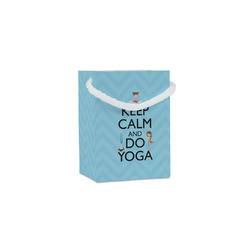 Keep Calm & Do Yoga Jewelry Gift Bags - Matte