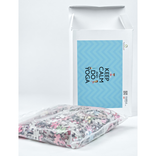 Keep Calm & Do Yoga Jigsaw Puzzle 1014 Piece - Box