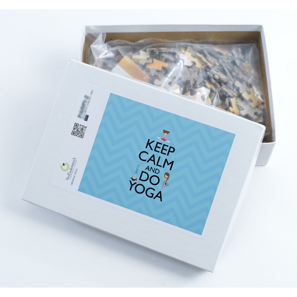 Keep Calm & Do Yoga Jigsaw Puzzle 252 Piece - Box