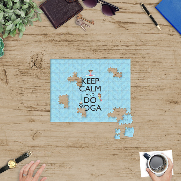 Keep Calm & Do Yoga Jigsaw Puzzle 252 Piece - In Context