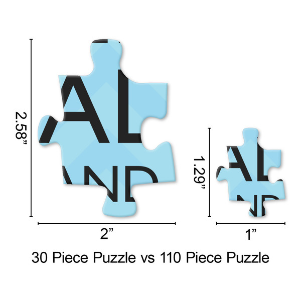 Keep Calm & Do Yoga Jigsaw Puzzle - Piece Comparison