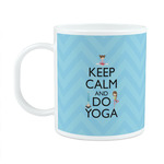 Keep Calm & Do Yoga Plastic Kids Mug