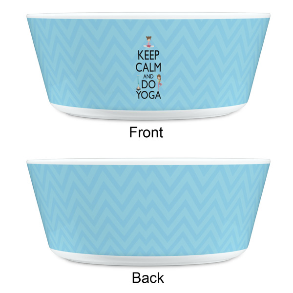 Keep Calm & Do Yoga Kids Bowls - APPROVAL
