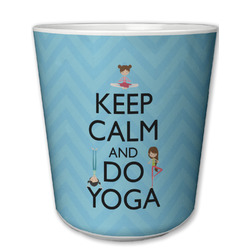 Keep Calm & Do Yoga Plastic Tumbler 6oz