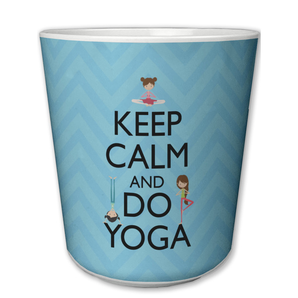 Custom Keep Calm & Do Yoga Plastic Tumbler 6oz