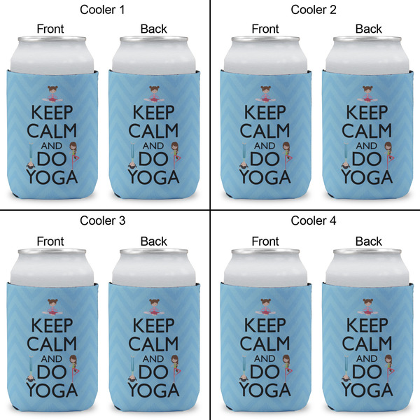 Keep Calm & Do Yoga Can Sleeve (Approval)