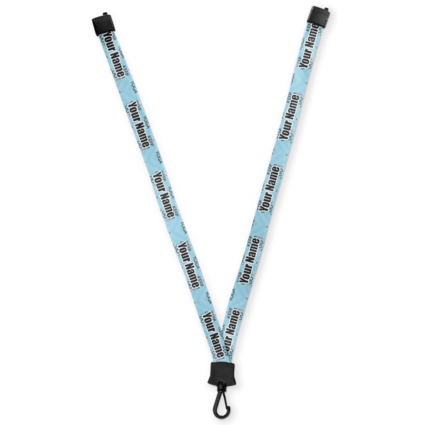 Custom Keep Calm & Do Yoga Lanyard