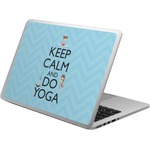 Keep Calm & Do Yoga Laptop Skin - Custom Sized